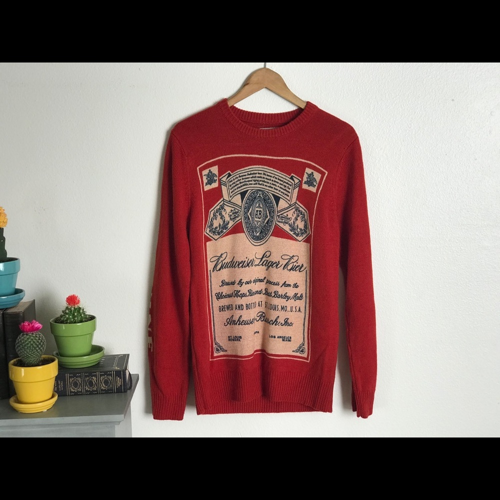 Budweiser sweater